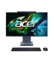 Acer Комп'ютер персональний моноблок Aspire S32-1856 31.5" QHD, Intel i7-1360P, 32GB, F1024GB, UMA, WiFi, кл+м, Lin, сірий