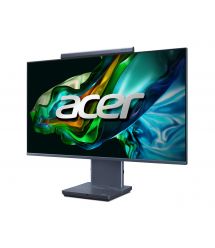 Acer Комп'ютер персональний моноблок Aspire S32-1856 31.5" QHD, Intel i7-1360P, 32GB, F1024GB, UMA, WiFi, кл+м, Lin, сірий