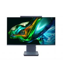 Acer Комп'ютер персональний моноблок Aspire S32-1856 31.5" QHD, Intel i7-1360P, 32GB, F1024GB, UMA, WiFi, кл+м, Lin, сірий