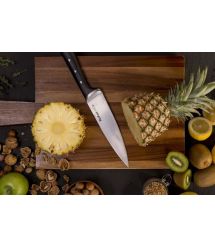 Tefal Набор ножей Ice Force, 5 пр., с деревянной колодкой, нержавеющая сталь, плаcтик, черный