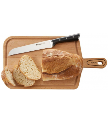 Tefal Нож для хлеба Ice Force, 20см, нержавеющая сталь, пластик, черный