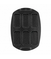 Tefal Противень PerfectBake, 6 форм, прямоугольный, 21х29см, алюминий, коричневый