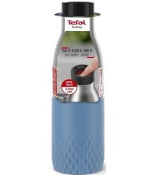 Tefal Термобутылка Bludrop soft touch, 500мл, нержавеющая сталь, синий