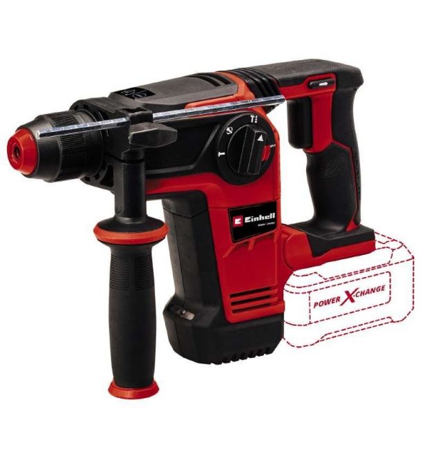 Einhell Перфоратор аккумуляторный TP-HD 18/26LI BL - Solo, SDS-plus, PXC 18В, 2.6Дж, 0-1200об•м