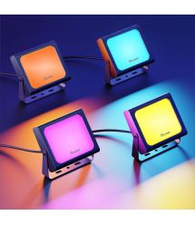 Набір настінних світильників Govee H7060 RGBICWW LED Smart Flood Lights Чорний