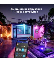 Набір настінних світильників Govee H7060 RGBICWW LED Smart Flood Lights Чорний