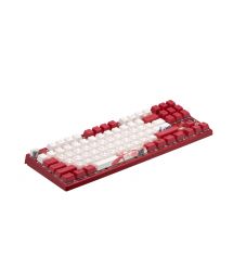 Varmilo Клавиатура механическая VEM87 Koi 87Key, EC V2 Sakura, USB-A, EN/UKR, White Led, Красный