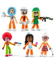 DevSeries Игровой набор Multipack Jailbreak: Hiding in Plain Sight, 6 фигурок и аксессуары, W1