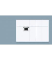 Siemens Кавомашина вбудовувана, 2.4л, зерно+мелена, автомат.капуч, LED-дисплей, авторецептів -30, білий