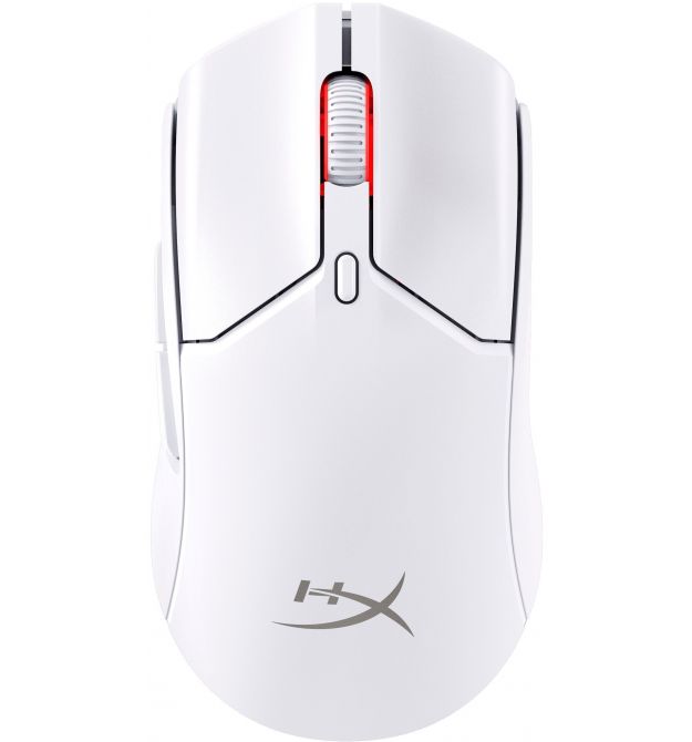 HyperX Миша Pulsefire Haste 2 mini, RGB, USB-A/WL/BT, білий