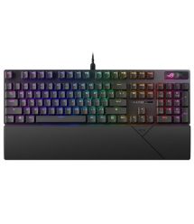 ASUS Клавиатура механическая ROG Strix Scope II, 105key, NX Snow, USB-A, EN, RGB, чёрный