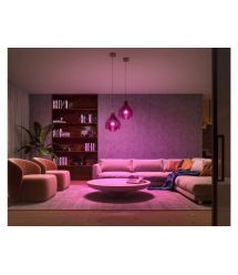 Лампа розумна Philips Hue Hue E27, 11W(60Вт), 2000K-6500K, RGB, ZigBee, Bluetooth, димування