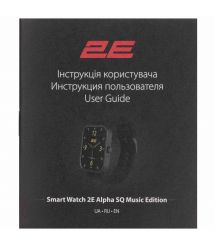 2E Смарт-часы Alpha SQ Music Edition 46mm Black-Green