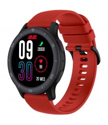 Смарт-годинник 2E Motion GT2 47мм, 1.32", 360x360, BT 5.2, Чорно-червоний