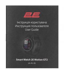 Смарт-часы 2E Motion GT2 47мм, 1.32", 360x360, BT 5.2, Черный