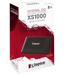 Kingston Портативный SSD 2TB USB 3.2 Gen 2 Type-C XS1000