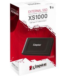 Kingston Портативный SSD 1TB USB 3.2 Gen 2 Type-C XS1000