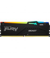 Kingston Память ПК DDR5 16GB 4800 Beast Black RGB