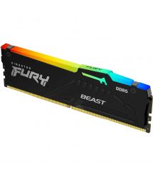 Kingston Память ПК DDR5 16GB 4800 Beast Black RGB