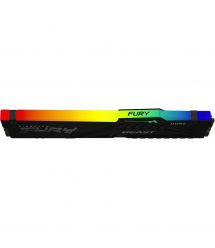 Kingston Память ПК DDR5 16GB 4800 Beast Black RGB