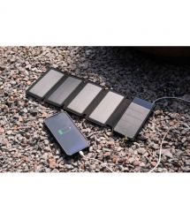 2E Портативное зарядное устройство Power Bank Solar 8000mAh Black