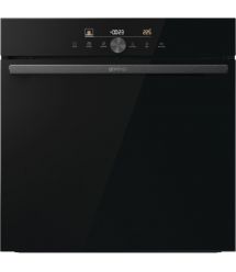 Gorenje Духова шафа електрична, 77л, A+, пара, дисплей, IconTouch, чорний