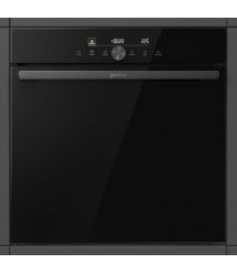 Gorenje Духова шафа електрична, 77л, A+, пара, дисплей, IconTouch, чорний