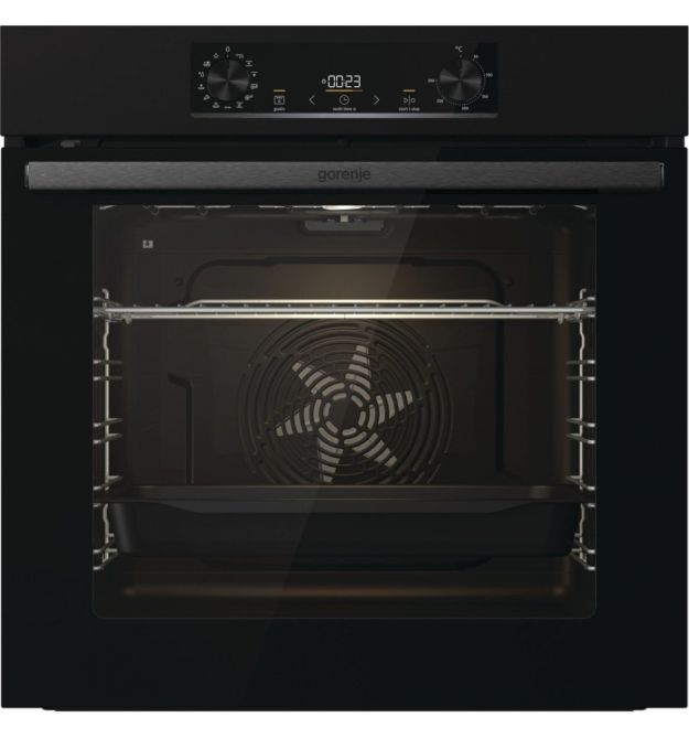 Духова шафа електрична Gorenje BPS6737E02B, 77л, чорна
