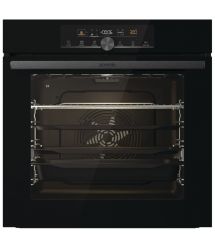 Gorenje Шкаф духовой электрический, 77л, дисплей, пиролиз, A+, черный