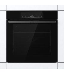 Gorenje Шкаф духовой электрический, 77л, дисплей, пиролиз, A+, черный