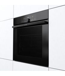 Gorenje Шкаф духовой электрический, 77л, дисплей, пиролиз, A+, черный