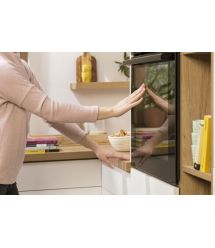 Gorenje Шкаф духовой электрический, 77л, дисплей, пиролиз, A+, черный