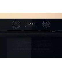 Whirlpool Духовой шкаф электрический, 71л, A+, дисплей, конвекция, телескопические направляющие, черный