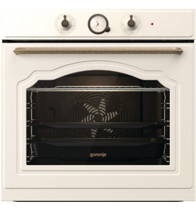 Духовой шкаф Gorenje электрический, 77л, A+, шампань