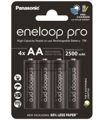 Аккумулятор Panasonic Eneloop NI-MH Pro AA 2500 мАч, 4 шт.
