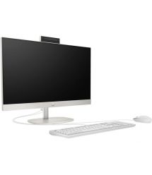 Комп'ютер персональний моноблок HP 240-G10 23.8" FHD IPS AG, Intel i5-1335U, 8GB, F512GB, UMA, WiFi, кл+м, 3р, Win11P, білий