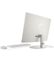 Комп'ютер персональний моноблок HP 240-G10 23.8" FHD IPS AG, Intel i5-1335U, 8GB, F512GB, UMA, WiFi, кл+м, 3р, Win11P, білий