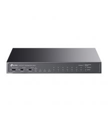 TP-Link Коммутатор TL-SL1311P 8x1FE (8xPoE), 2xGE, 1xSFP, 65Вт, Неуправляемый