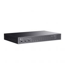 TP-Link Коммутатор TL-SL1311P 8x1FE (8xPoE), 2xGE, 1xSFP, 65Вт, Неуправляемый