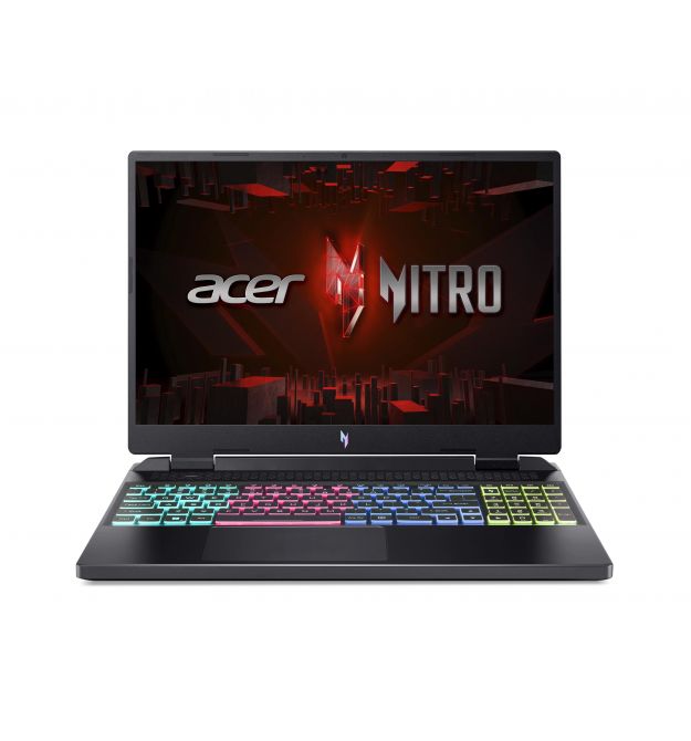 Acer Ноутбук Nitro 16 AN16-41 16" WUXGA IPS, AMD R7-7735HS, 16GB, F512GB, NVD4060-8, Lin, черный