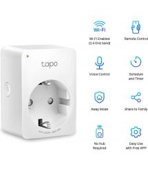 TP-Link Smart-кнопка компактная Tapo P100M N300 BT 10A