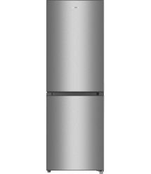 Холодильник Gorenje с нижней морозильной камерой, 161х55х56см, 2 двери, 160(78)л, А+, механич. упр. , зона св-ти, серый