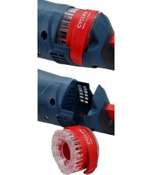 Bosch Шлифмашина угловая GWS 24-230 JZ, 230мм, 2400Вт , 8500об/мин, плавный пуск, c системой защиты от пыди Cyclone Tech, 5.8 кг