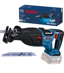 Пила сабельная аккумуляторная Bosch GSA 185-LI, 18 В, пропил 230мм, ход 28мм, 3.2кг без АКБ и ЗП