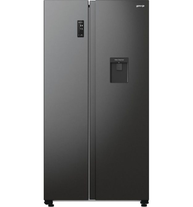 Gorenje Холодильник SBS, 179х67х92см, 2 дв., 353(191)л, А++, NF+, Инв. , Зона св-ти, диспен