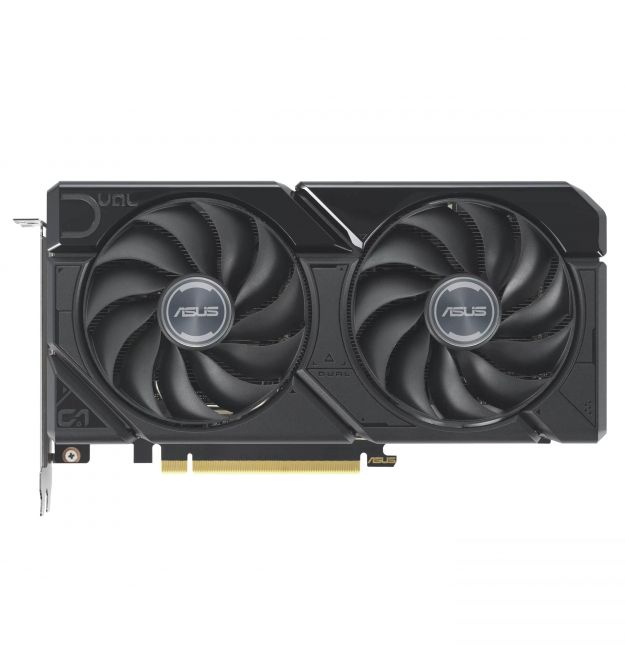 ASUS Видеокарта Radeon RX 7600 XT 16GB GDDR6 DUAL OC DUAL-RX7600XT-O16G