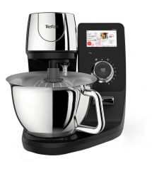 Tefal Кухонная машина I-Coach Touch, 1200Вт, чаша-металл, корпус-металл+пластик, д