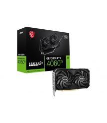 MSI Видеокарта GeForce RTX 4060 8GB GDDR6 VENTUS 2X BLACK OC