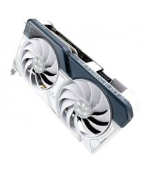 ASUS Видеокарта GeForce RTX 4060 8GB GDDR6 DUAL OC DUAL-RTX4060-O8G-WHITE белый