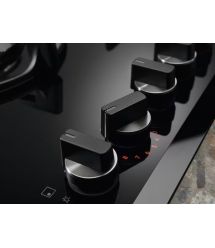 Варочная поверхность газовая на стекле Electrolux KGG753753K, 75см, черный